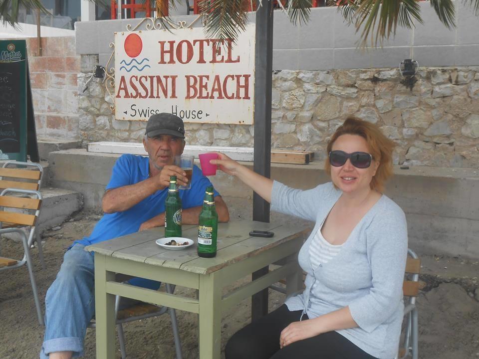 Hotel Assini Beach Tolo Bagian luar foto